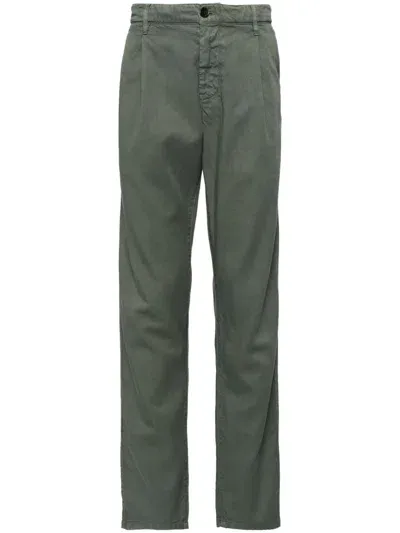 Aspesi Straight-leg Trousers In Green