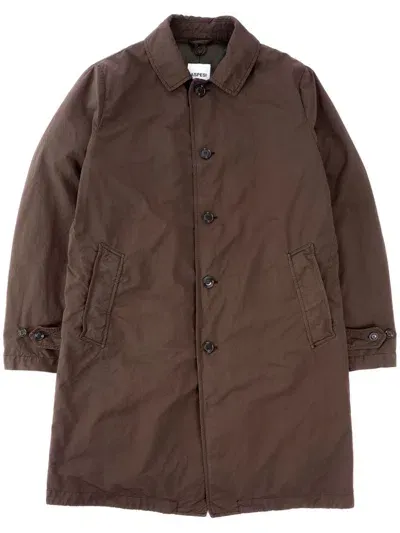 Aspesi Vodka Coat In Brown