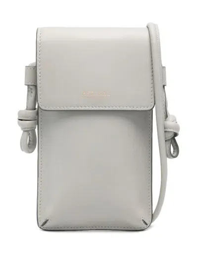 Aspinal Of London Ella Phone Pouch In Grey