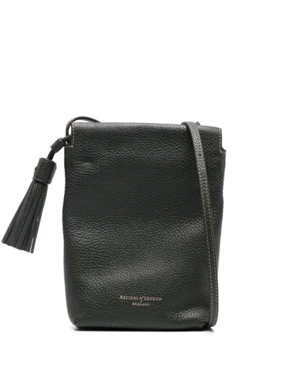 Aspinal Of London Hudson Cross Body Bag In Green