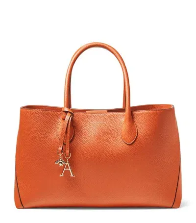 Aspinal Of London London Tote Bag In Orange