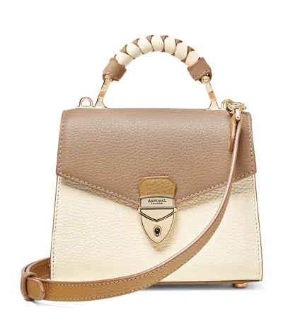 Aspinal Of London Mini Mayfair 2 Top-handle Bag In Neutral