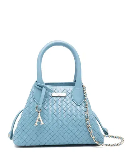 Aspinal Of London Paris Tote Bag In Blue