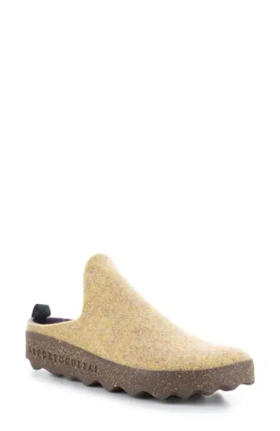 Asportuguesas By Fly London Fly London Come Sneaker Mule In Yellow