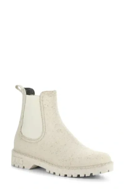 Asportuguesas By Fly London Oak Waterproof Chelsea Boot In Natural Rubber Cork