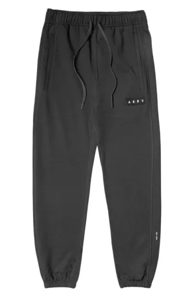 Asrv Microterry Joggers In Space Grey