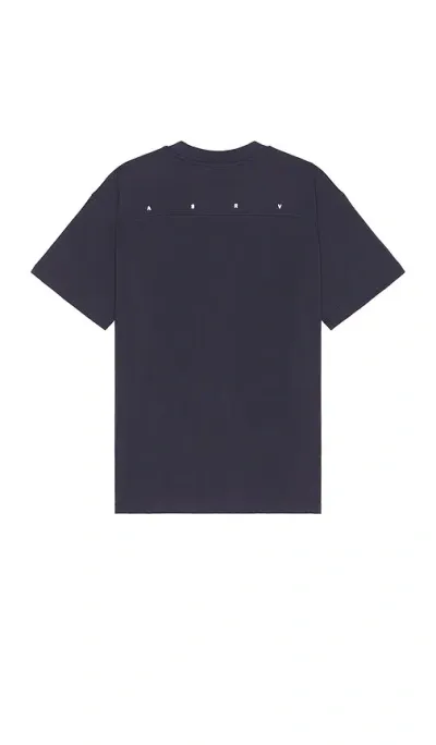 Asrv Supima Oversized Tee In Navy