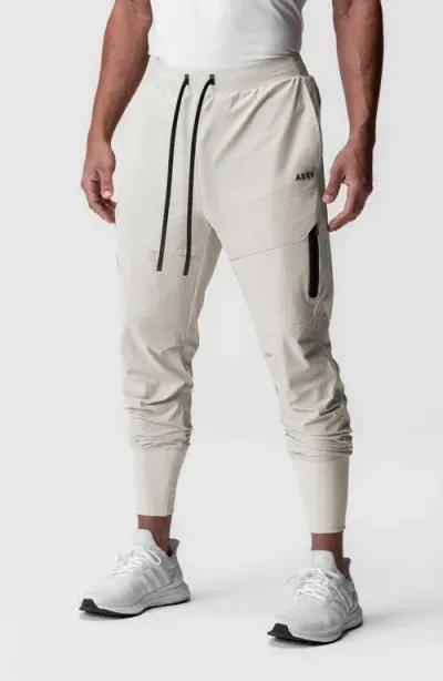 Asrv Tetra-lite™ Water Repellent High Rib Joggers In Stone