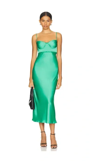 Astr Florianne Dress In Green