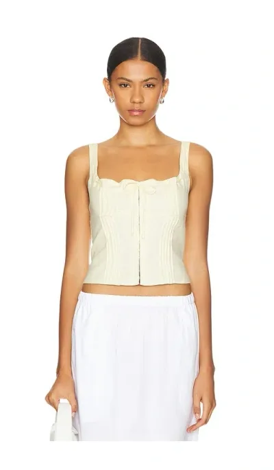 Astr Raeni Top In Yellow