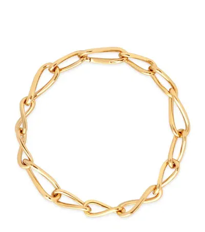 Astrid & Miyu Gold-plated Infinite Chain Bracelet