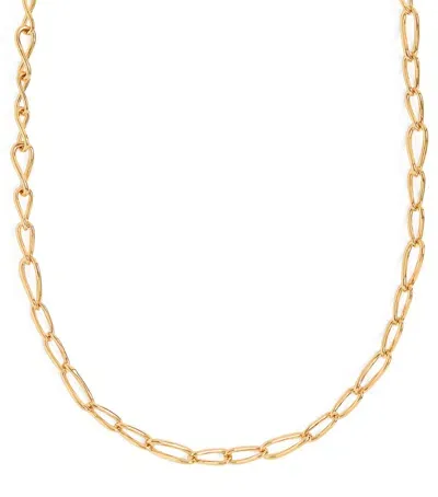 Astrid & Miyu Infinity Chain Necklace In Gold