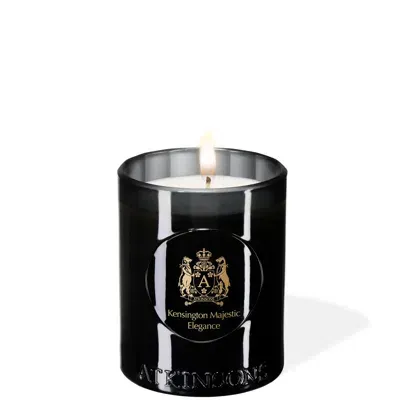 Atkinsons Kensington Majestic Elegance Candle 200g In Black