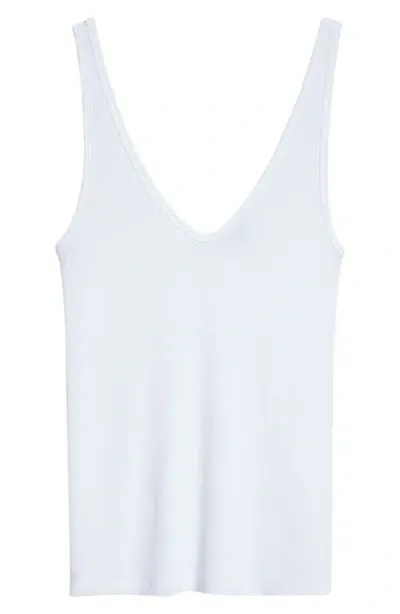 Atm Anthony Thomas Melillo V-neck Tank In White