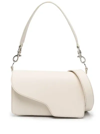 Atp Atelier Assisi Leather Crossbody Bag In Nude