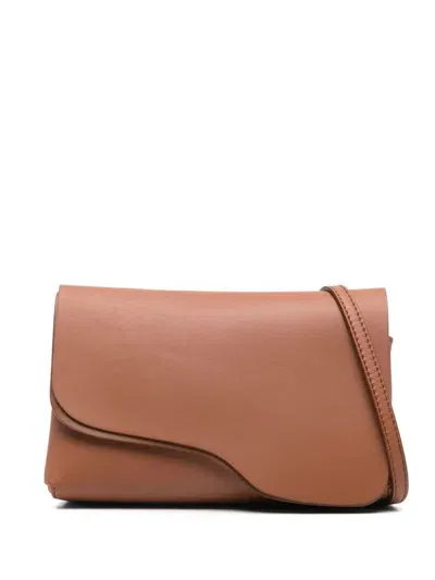 Atp Atelier Scarlino Shoulder Bag In Braun