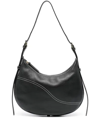 Atp Atelier Small Liveri Leather Bag In Black