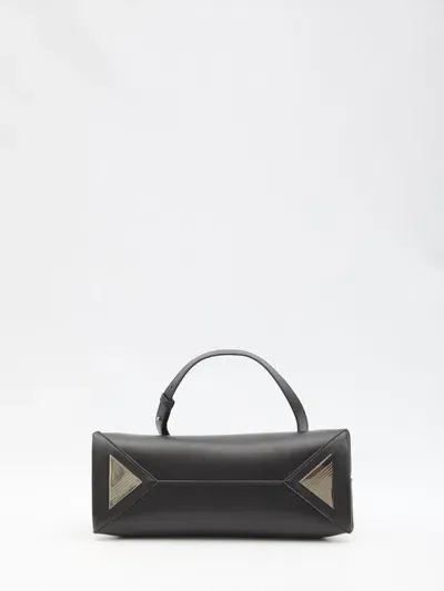 Attico Day Off Shoulder Bag In Black