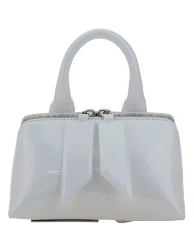 Attico Friday Handbag In White