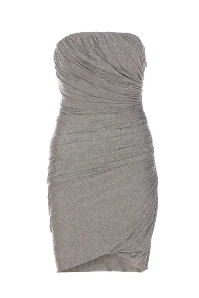 Attico Mini Dress In Grey