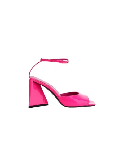 Attico Piper Sandals In Fuchsia