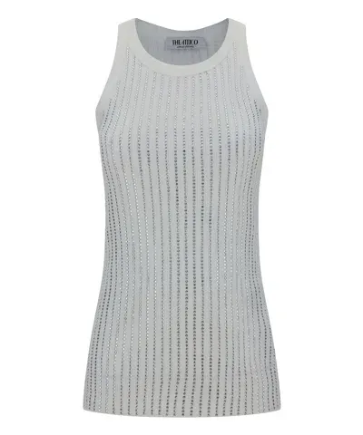 Attico Tank Top In White