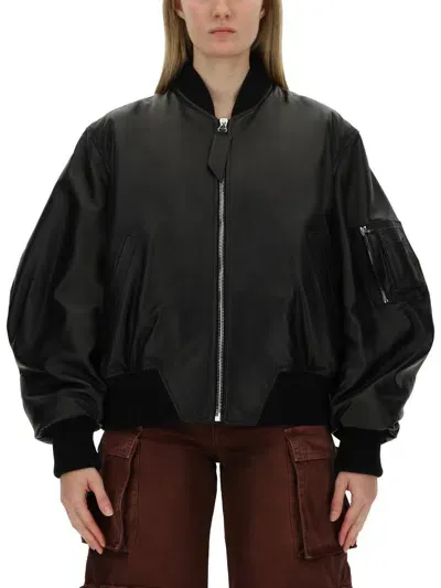 Attico Bomber Anja In Black