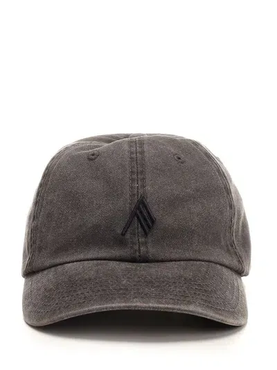 Attico The  Logo Embroidered Baseball Cap In Black