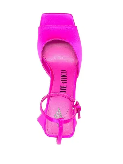 Attico The  Sandals In Fuchsia