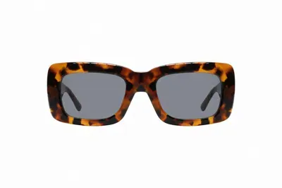 Attico The  Square Frame Sunglasses In Multi