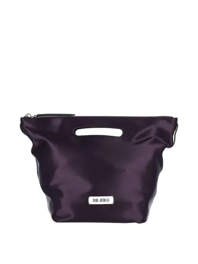 Attico Tote Bag In Purple