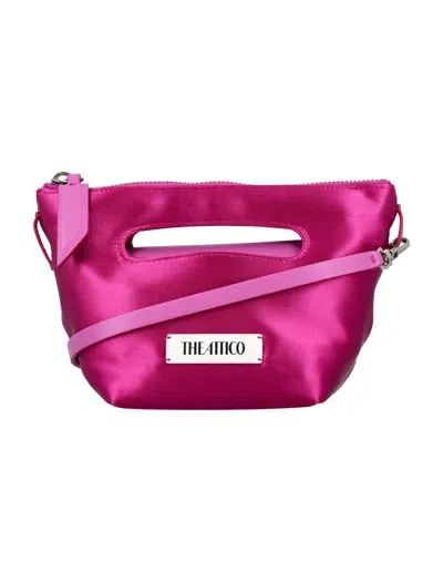 Attico Via Dei Giardini 15 Tote Bag In Fuxia