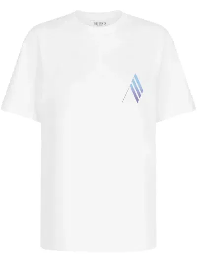 Attico Vista Mare X Eraldo T-shirt In 001 White