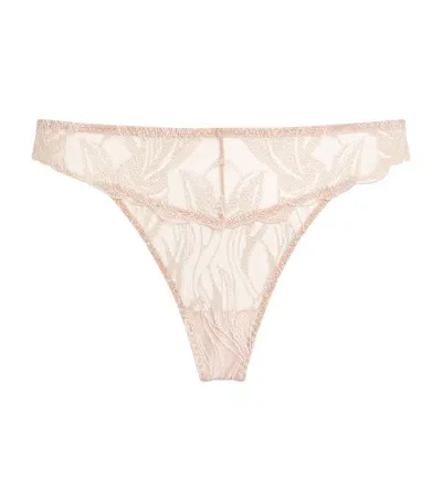 Aubade Into The Groove Tanga In Beige