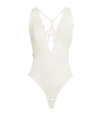 Aubade Kiss Of Love Bodysuit In White