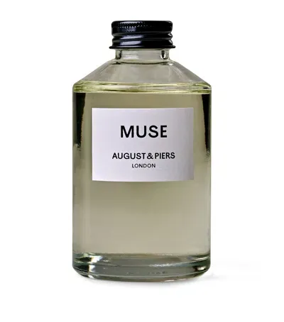 August & Piers Muse Diffuser - Refill In Metallic