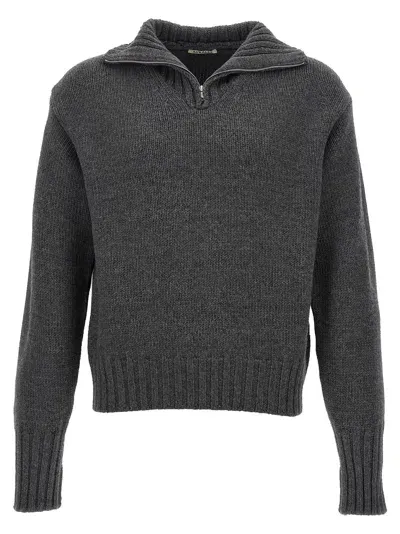 Auralee Half Zip Sweater