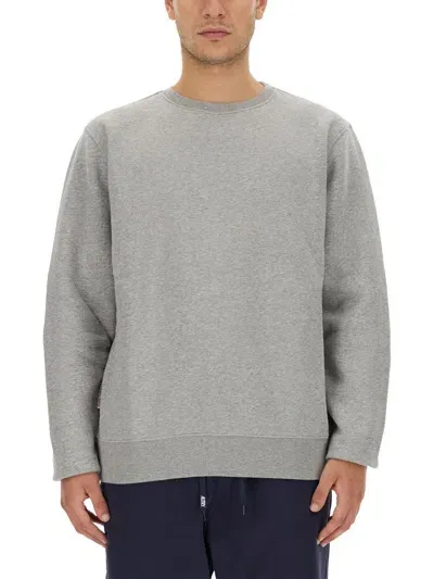 Autry Arrow Printed Crewneck Sweatshirt In Grey