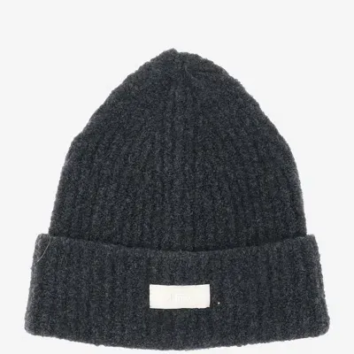 Autry Beanie With Logo In Stone