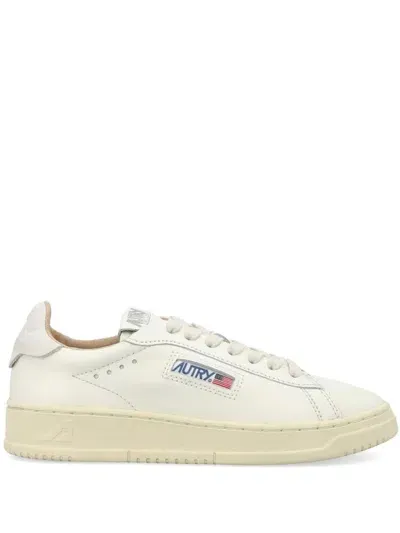 Autry Dallas Low Leather Sneakers In Lt Mrsh Msh