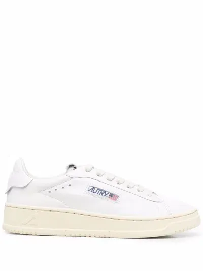 Autry Dallas Low Wom Sneakers Shoes In White