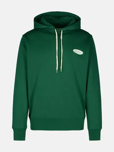 Autry Green Cotton Hoodie