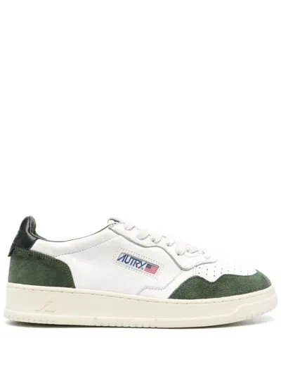 Autry Green Leather Sneakers