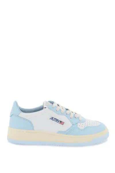 Autry Leather Medalist Low Sneakers In White