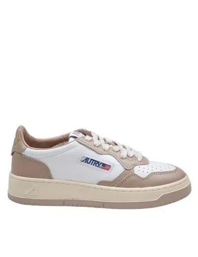 Autry Leather Sneakers In White