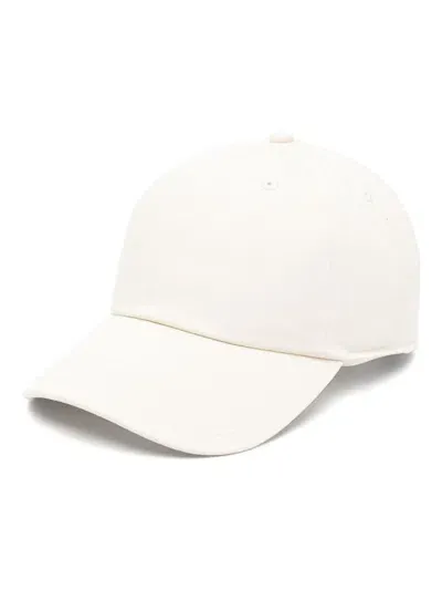 Autry Logo-embroidered Cap In Beige