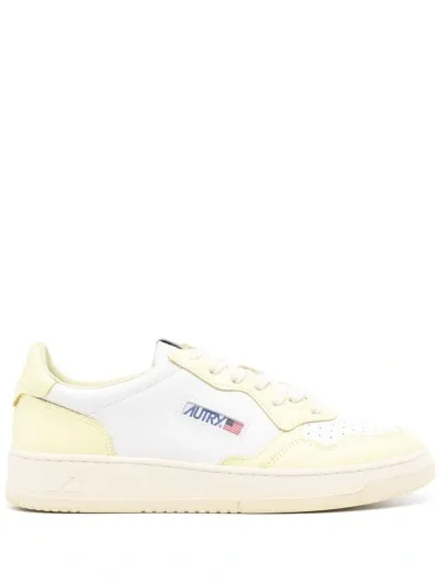 Autry Logo Sneakers In White