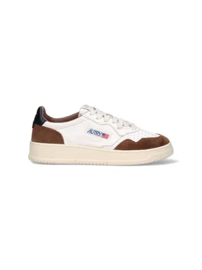 Autry Low Sneakers Medalist In Marrone