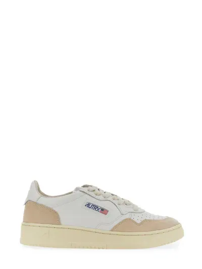 Autry Sneakers In Beige