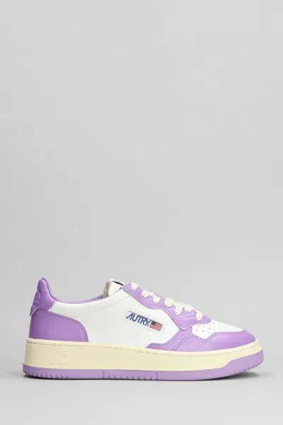 Autry Medalist Low Sneakers In Viola